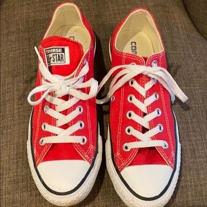 Red converse
